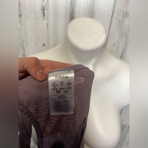 Adidas purple tank top - Picture 3 of 6